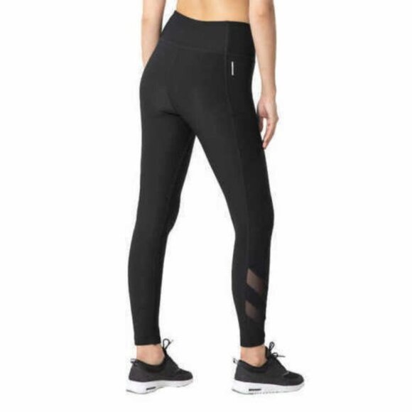 NWT - Mondetta Ladies' Side Pocket Black Active Tight - Size Small - Picture 2 of 6